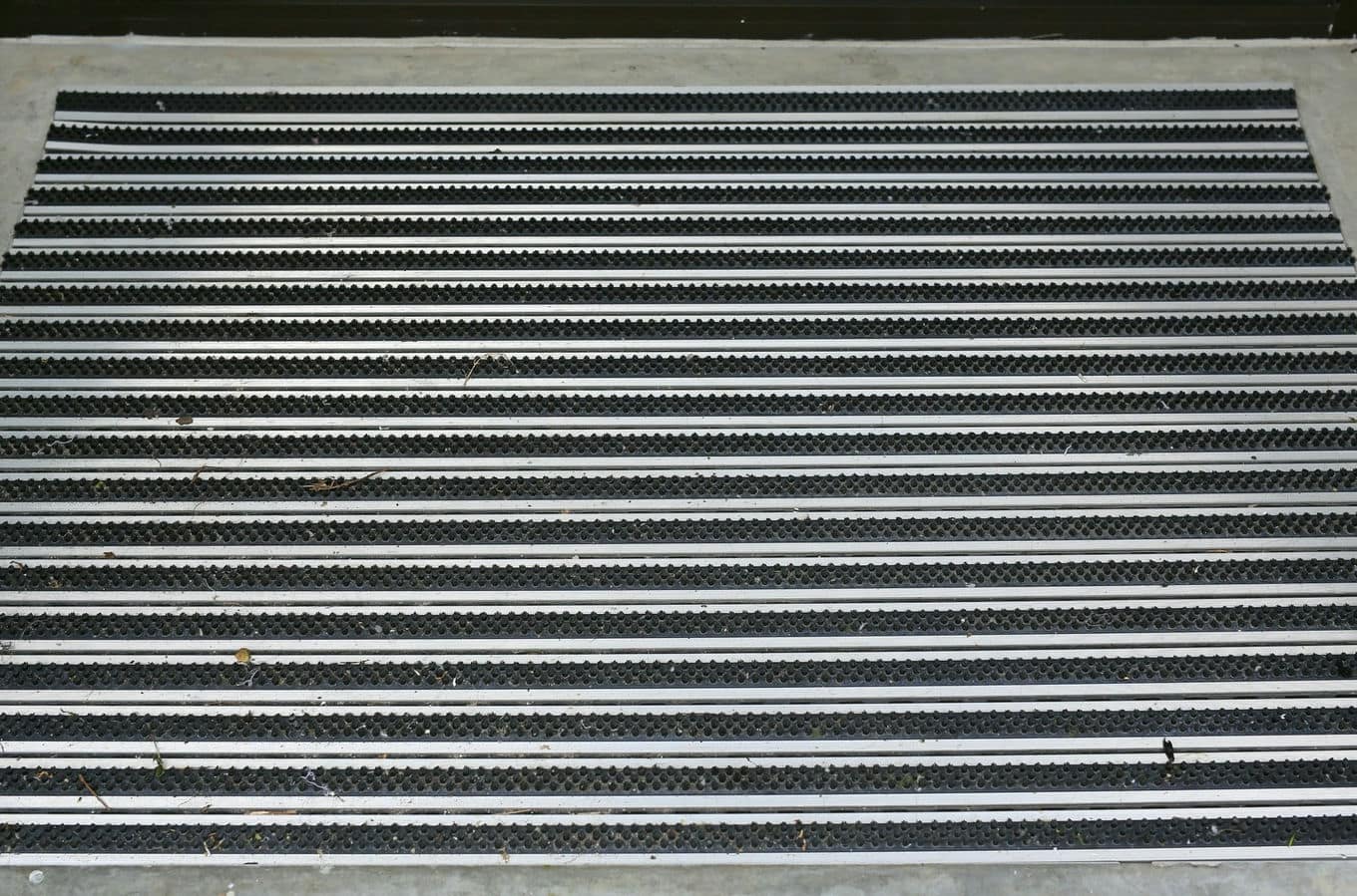 Aluminium entrance mats