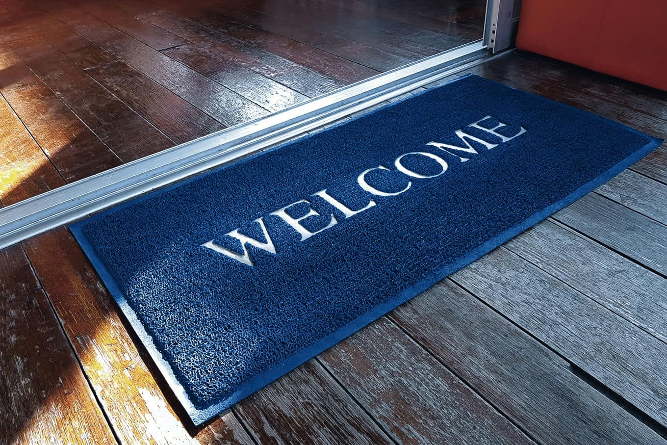 wycieraczka przed wejściem